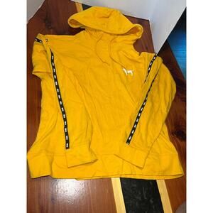 PINK Yellow Light weight Hoodie size XS